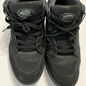 Vans Skateboarding Zahba Mid Black Pewter Men's size 10 Real Spitfire BAKER FA